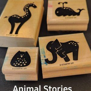 Stampin up Animal Stories Stamp set